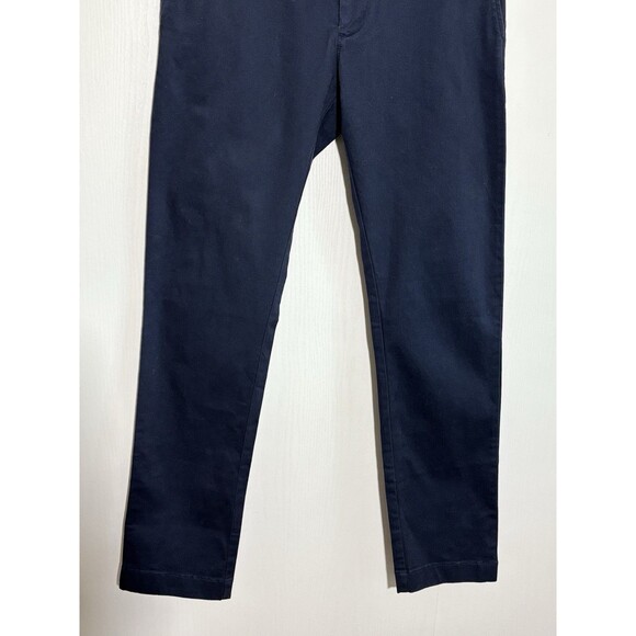 J.Crew 484 Chino Pant Mens 28 30 Blue Slim Fit Stretch New - Picture 5 of 16